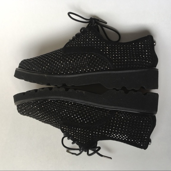 DONALD J PLINER Tennis Shoes With Rhinestones-6.5 - Picture 4 of 8